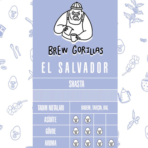 Filtre kahve, El Salvador kahveleri